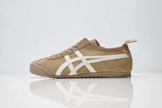 Onitsuka Tiger Onitsuka Tiger Mexico 66 Beige Suede Canvas Sneakers - Buy on Kakobuysheetfind