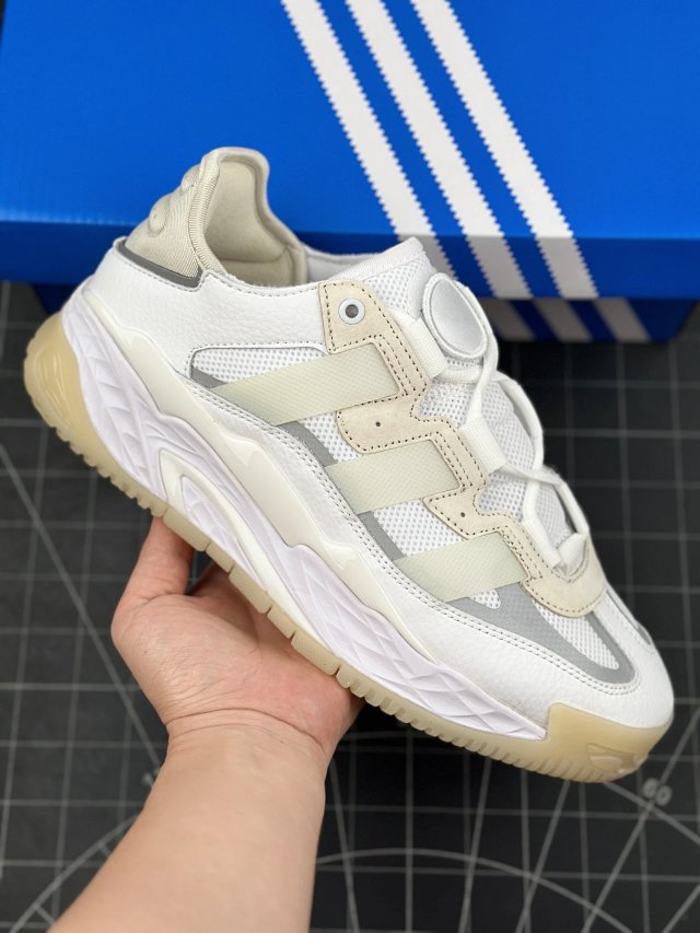 Adidas Adidas Retro White Mesh Leather Unisex Chunky Sneakers - Buy on Kakobuysheetfind