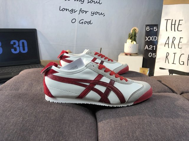 Onitsuka Tiger Onitsuka Tiger Mexico 66 White Red Sneakers - Buy on Kakobuysheetfind