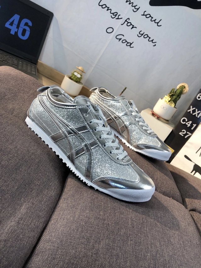 Onitsuka Tiger Onitsuka Tiger Silver Retro Glitter Sneakers Unisex Shoes - Buy on Kakobuysheetfind