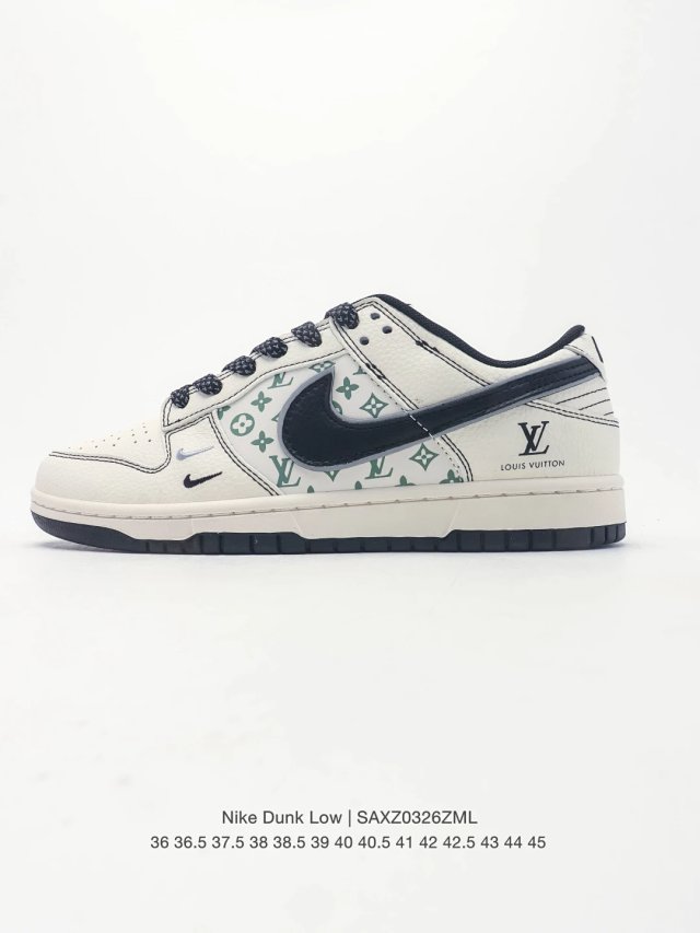 Nike Nike Dunk Low White Black Leather Sneakers - Buy on Kakobuysheetfind