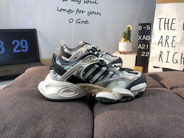 Adidas Adidas Retro Running Shoes Gray Blue Lightweight Sneakers - Buy on Kakobuysheetfind