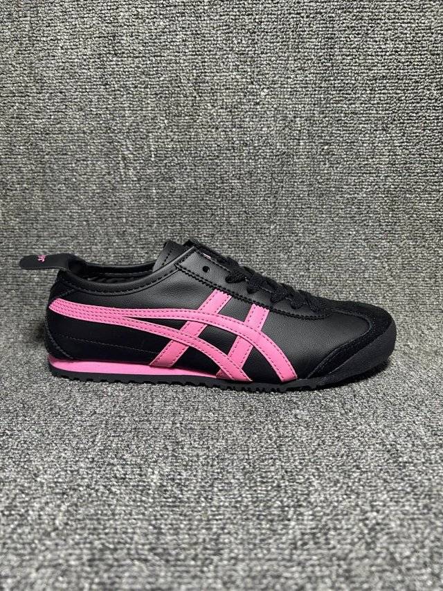 Onitsuka Tiger Onitsuka Tiger Mexico 66 Black Pink Leather Sneakers - Buy on Kakobuysheetfind