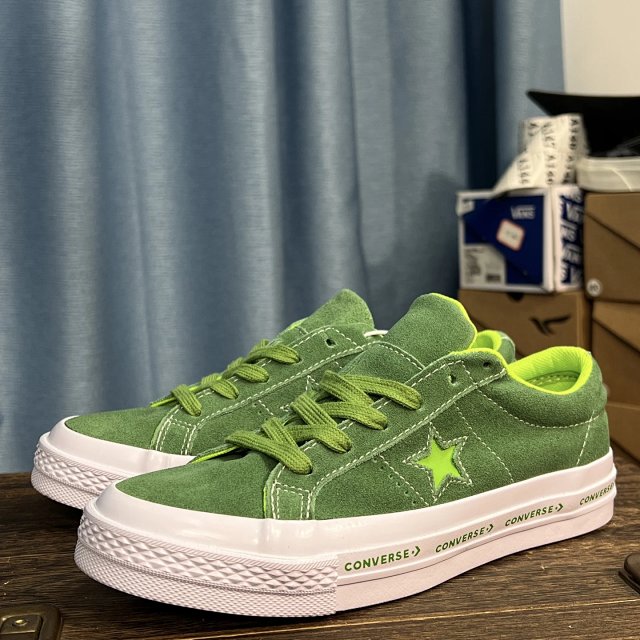Converse Converse One Star Green Suede Unisex Casual Sneakers - Buy on Kakobuysheetfind