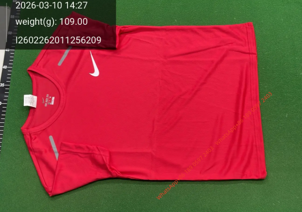 Reflective Checkmark Quick-Dry Short Sleeve (Single) - Red