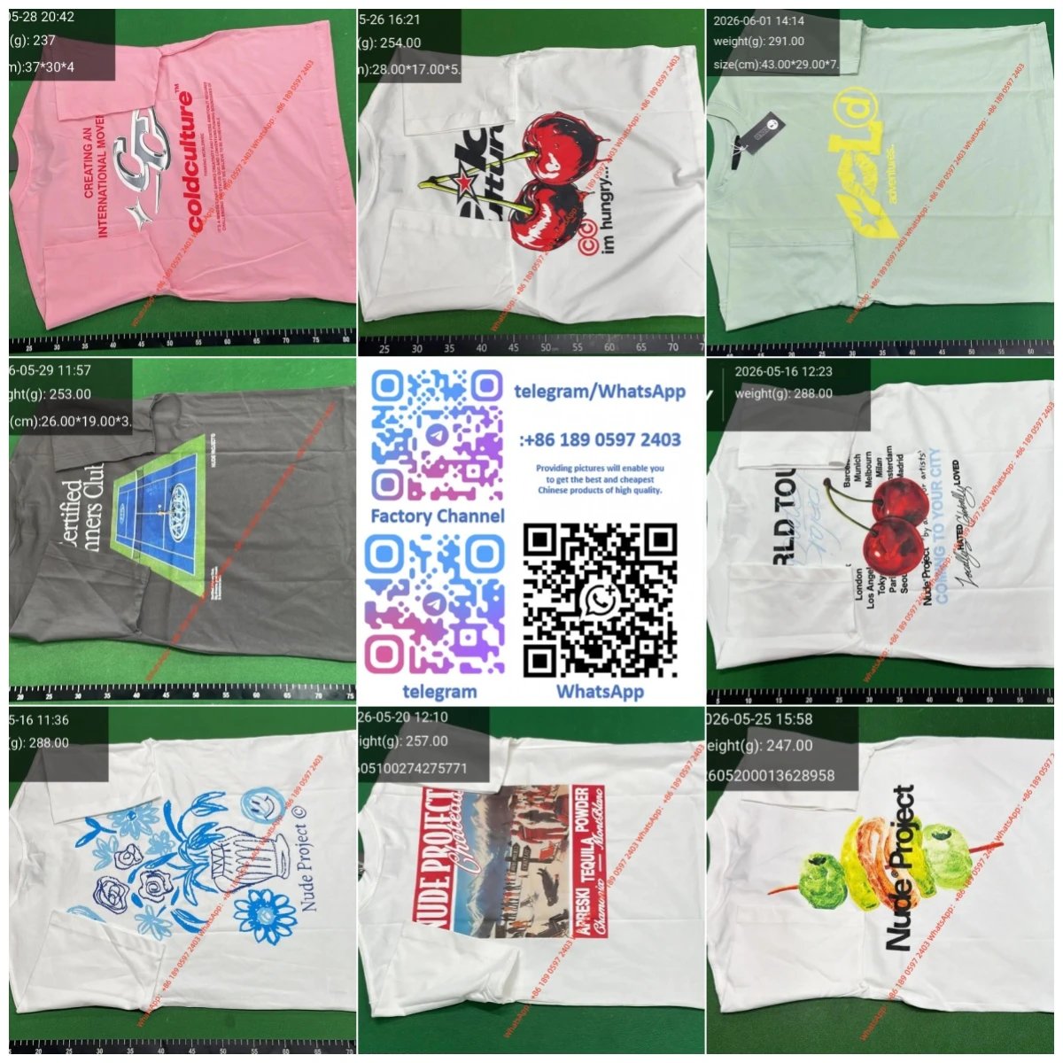 LM66 Round Neck Short Sleeve T-Shirt WhatsApp+86 189 0597 2403