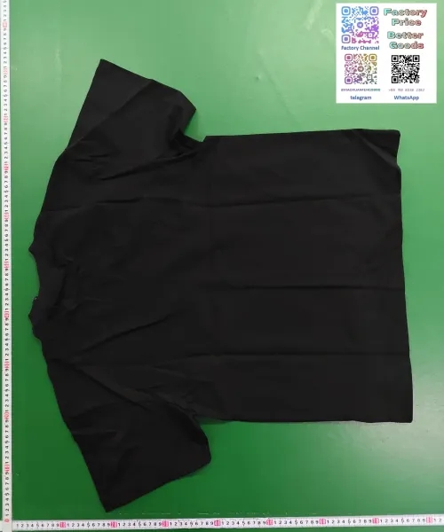 Design Abstract Print Distressed Black T-Shirt - 20
