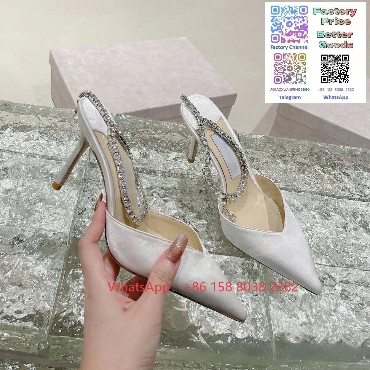 White silk (customized, non refundable)