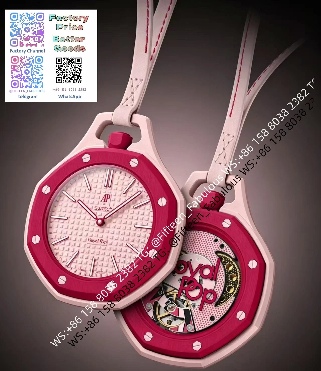 5- AP x Swatch Rose Pink