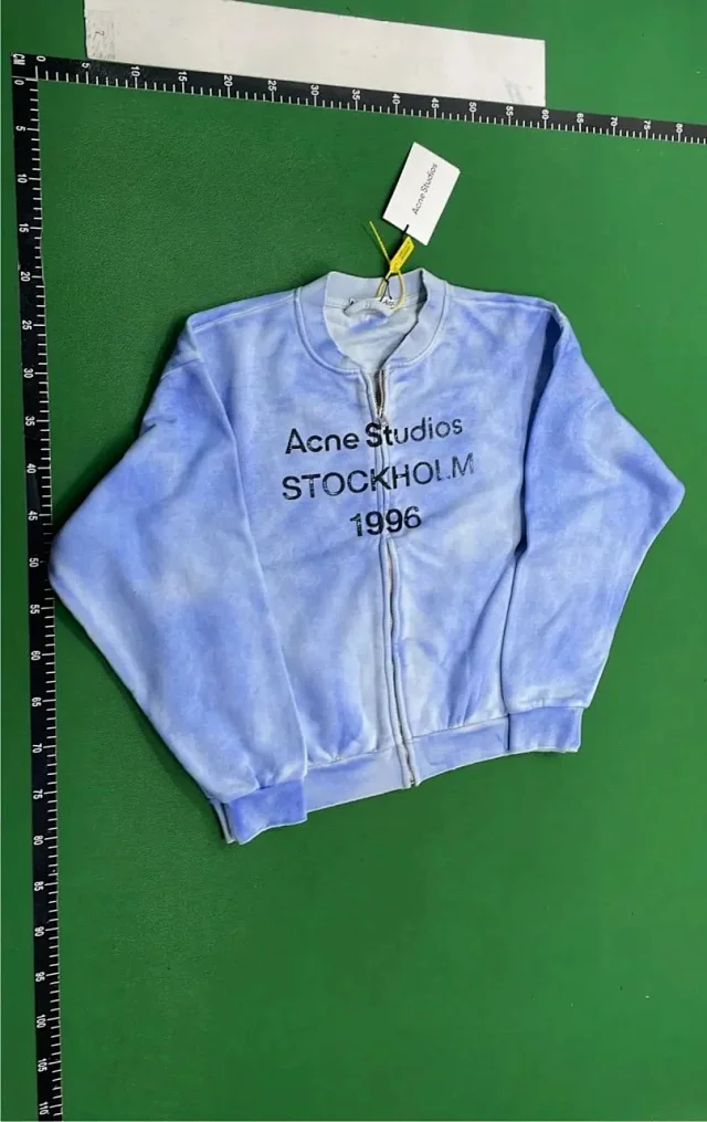 Acne Studios T-Shirts Stockholm 1996 Graphic Long-Sleeve T-Shirt product detail image 7