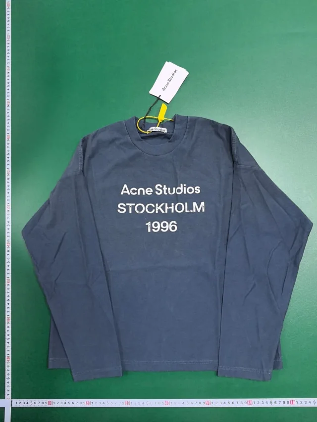 Acne Studios T-Shirts Stockholm 1996 Graphic Long-Sleeve T-Shirt product detail image 4