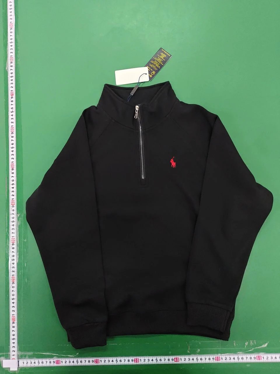 High quality pony half zip sweatshirt