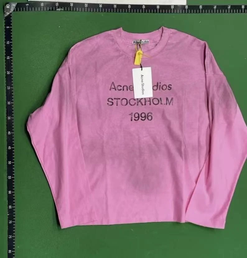 Acne Studios T-Shirts Stockholm 1996 Graphic Long-Sleeve T-Shirt image 5
