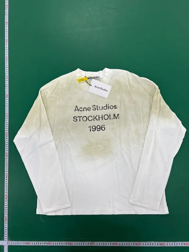 Acne Studios T-Shirts Stockholm 1996 Graphic Long-Sleeve T-Shirt product detail image 6