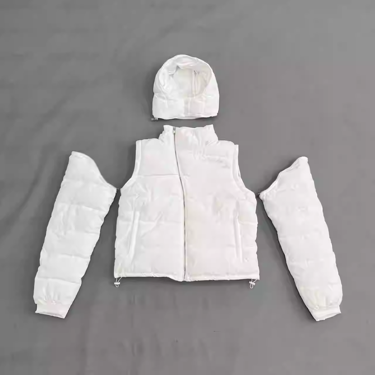 乌鸦棉服（白色）