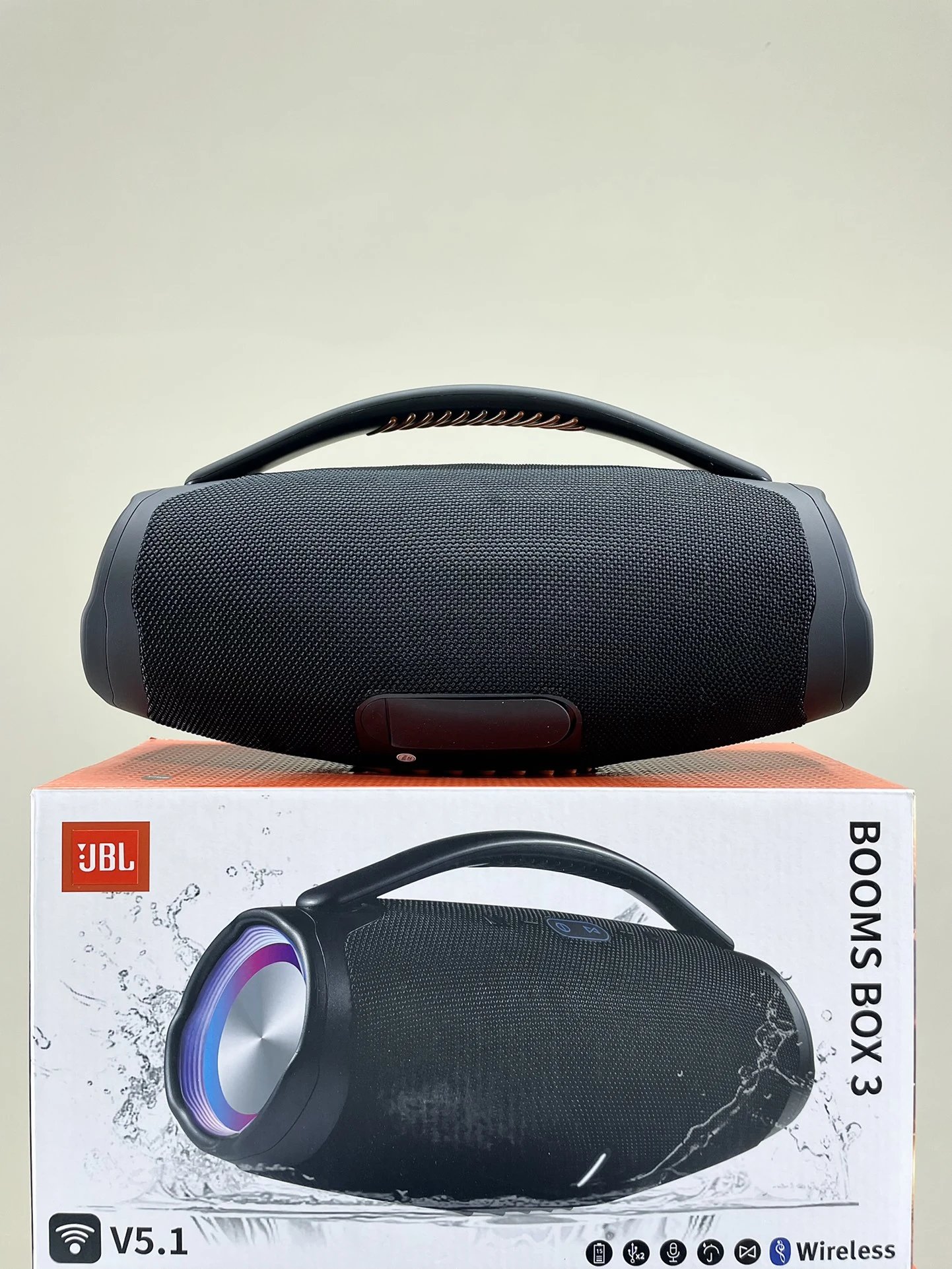 JBL Boombox 3 Bluetooth Speaker Black