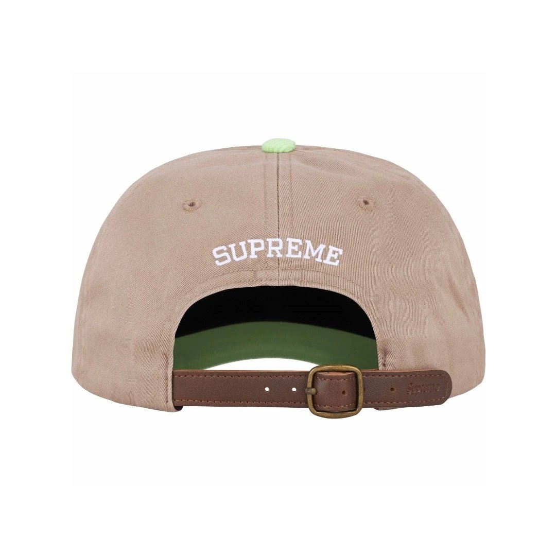 Supreme Two-Tone Logo Cap Multicolor - Gallery Image 3 - Detailed View