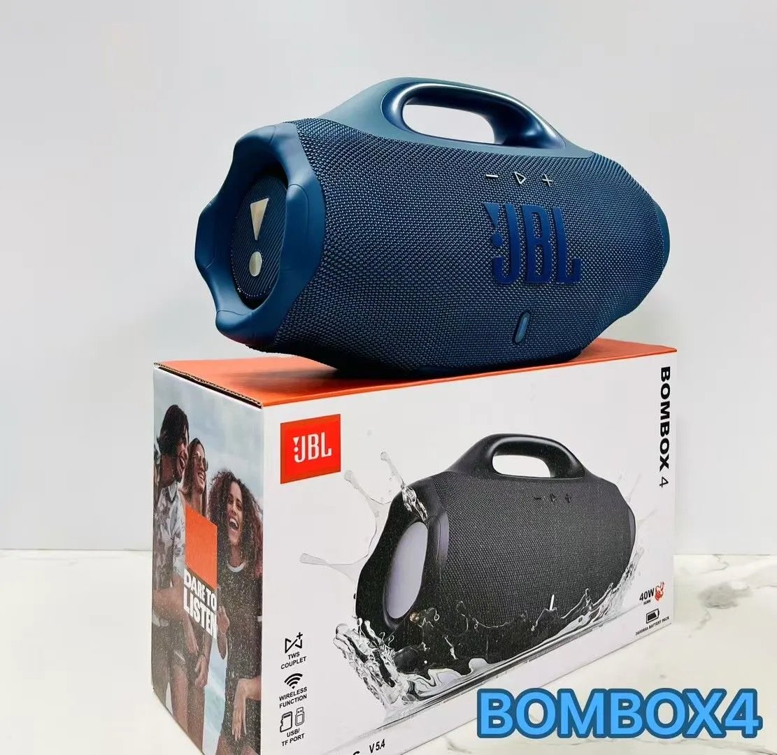 JBL Bombox 4 Speaker Black - Gallery Image 4 - Detailed View