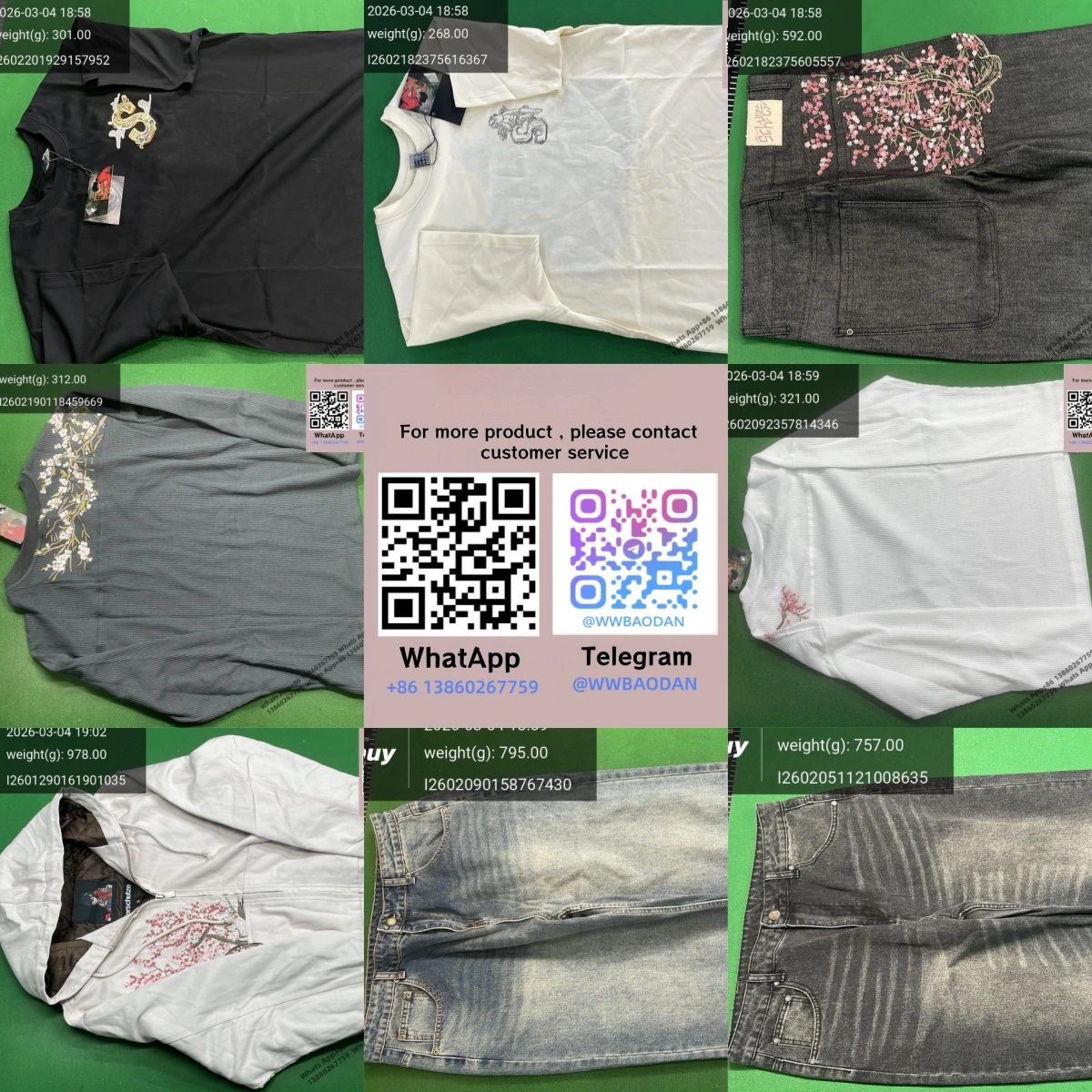 WW12 Embroidered Short Sleeve Sweatshirt & Pants Set