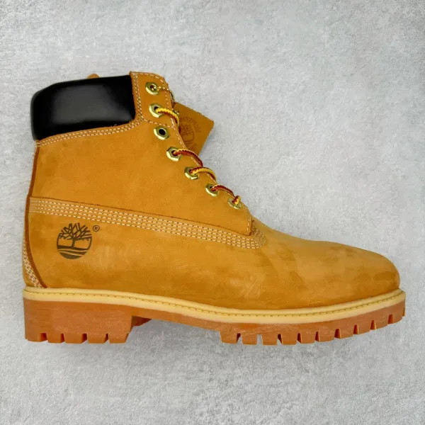 Timberland Premium 6-Inch Waterproof Wheat Suede Boots - 31