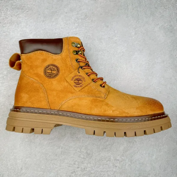 Timberland Premium 6-Inch Waterproof Wheat Suede Boots - 3
