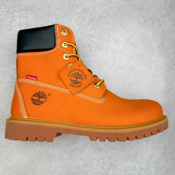 Timberland Premium 6-Inch Waterproof Wheat Suede Boots - 4