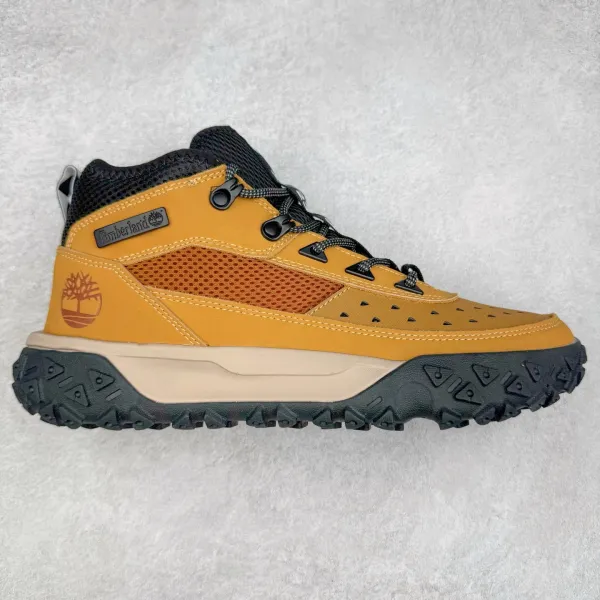 Timberland Trailquest Mid Wheat Yellow Hiking Boots - 1