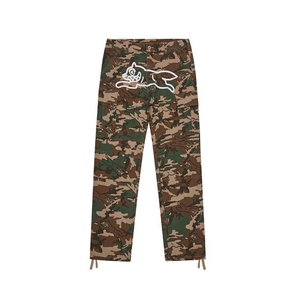 A Bathing Ape Camo Cargo Shorts with White Ape Head Logo product detail 3 in Litbuy spreadsheet finds