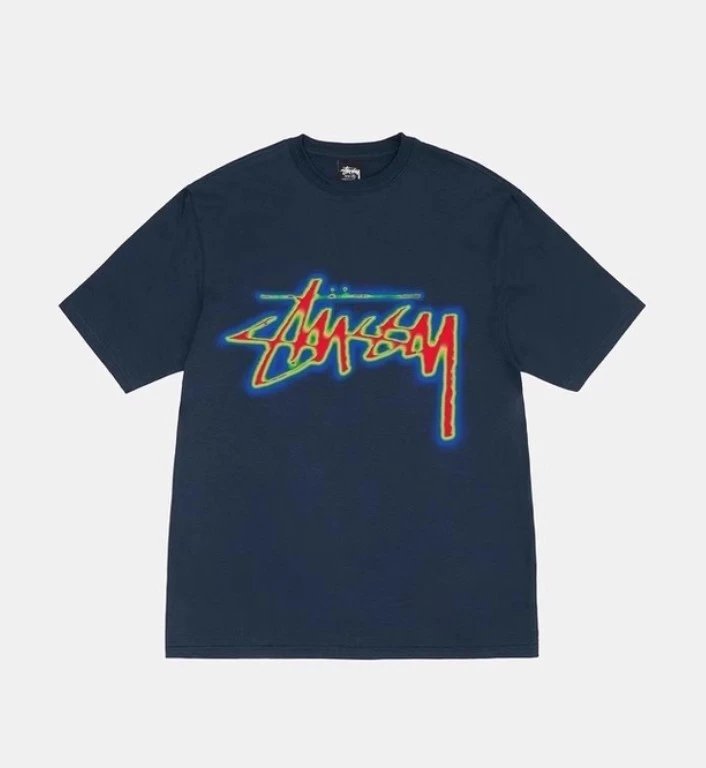 Stussy Classic Black Graphic Tee