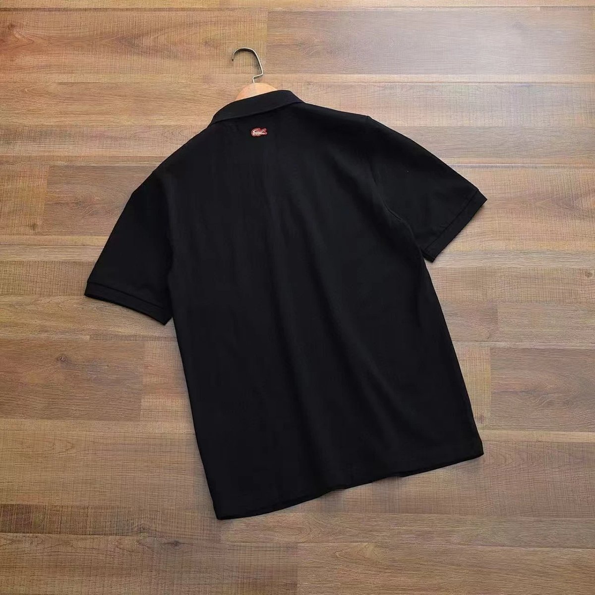 Lacoste ZD Collaboration Black Polo Shirt product detail 8 in Litbuy spreadsheet finds
