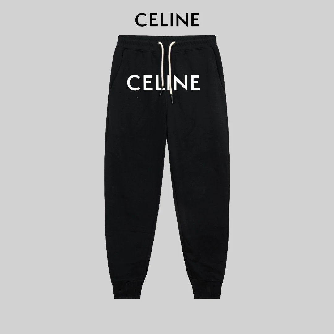Celine Logo Joggers Shorts