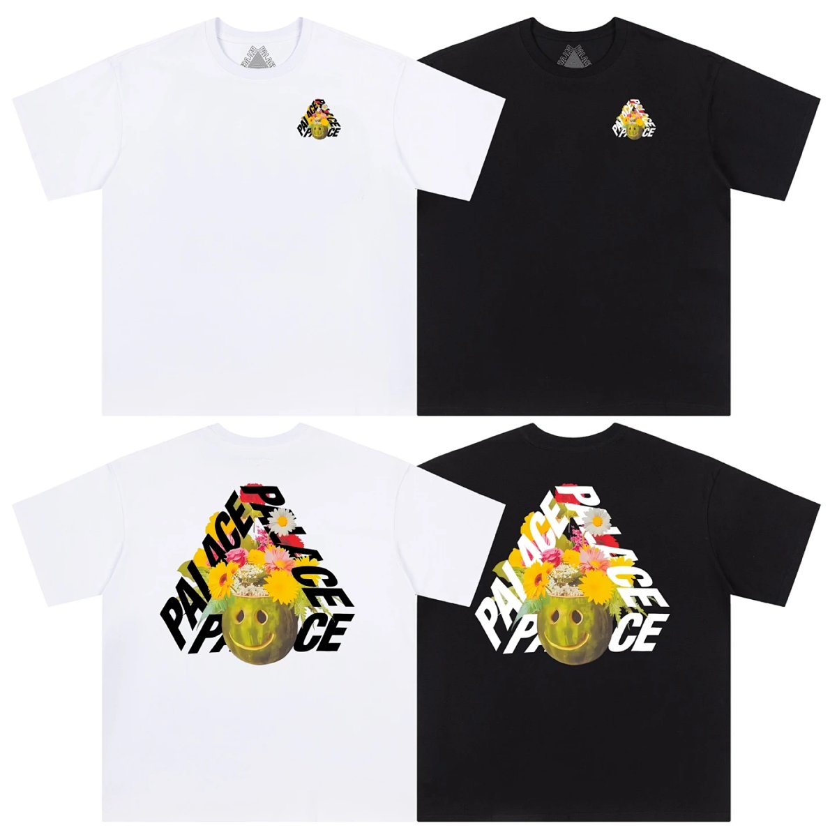 Palace Tri-Print Triangle Black T-Shirt product detail 2 in Litbuy spreadsheet finds