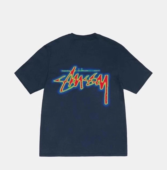 Stussy Classic Black Graphic Tee
