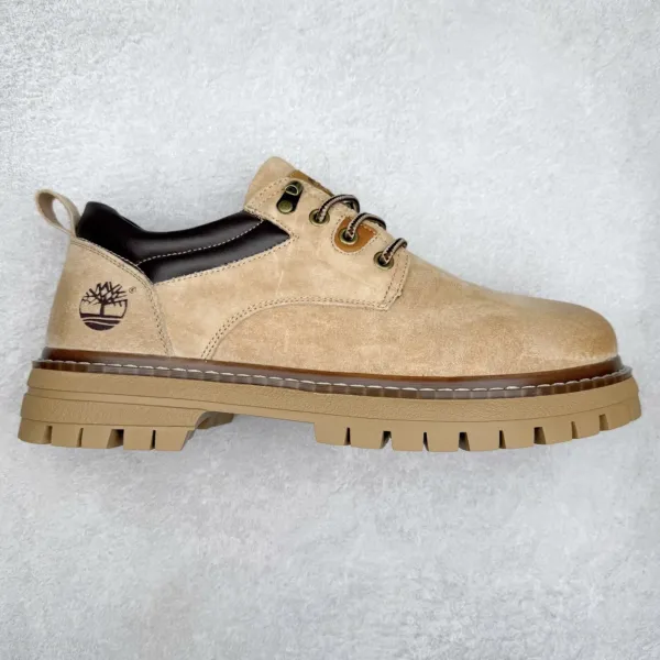 Timberland x Heritage Wheat Suede Lace-Up Casual Boots - 1