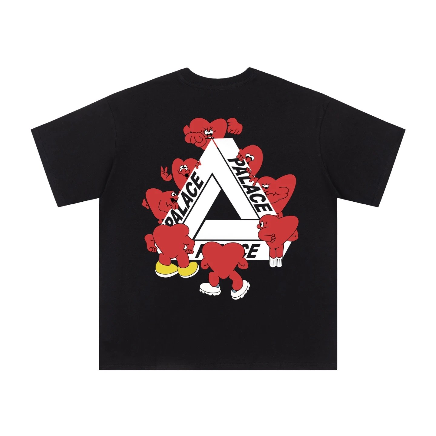 Palace Floral Triangle Black Graphic T-Shirt
