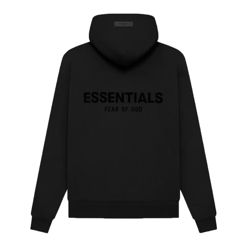 Black Long-Sleeve Sweatshirt
