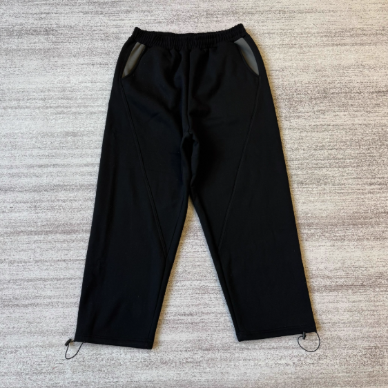Black and grey trousers