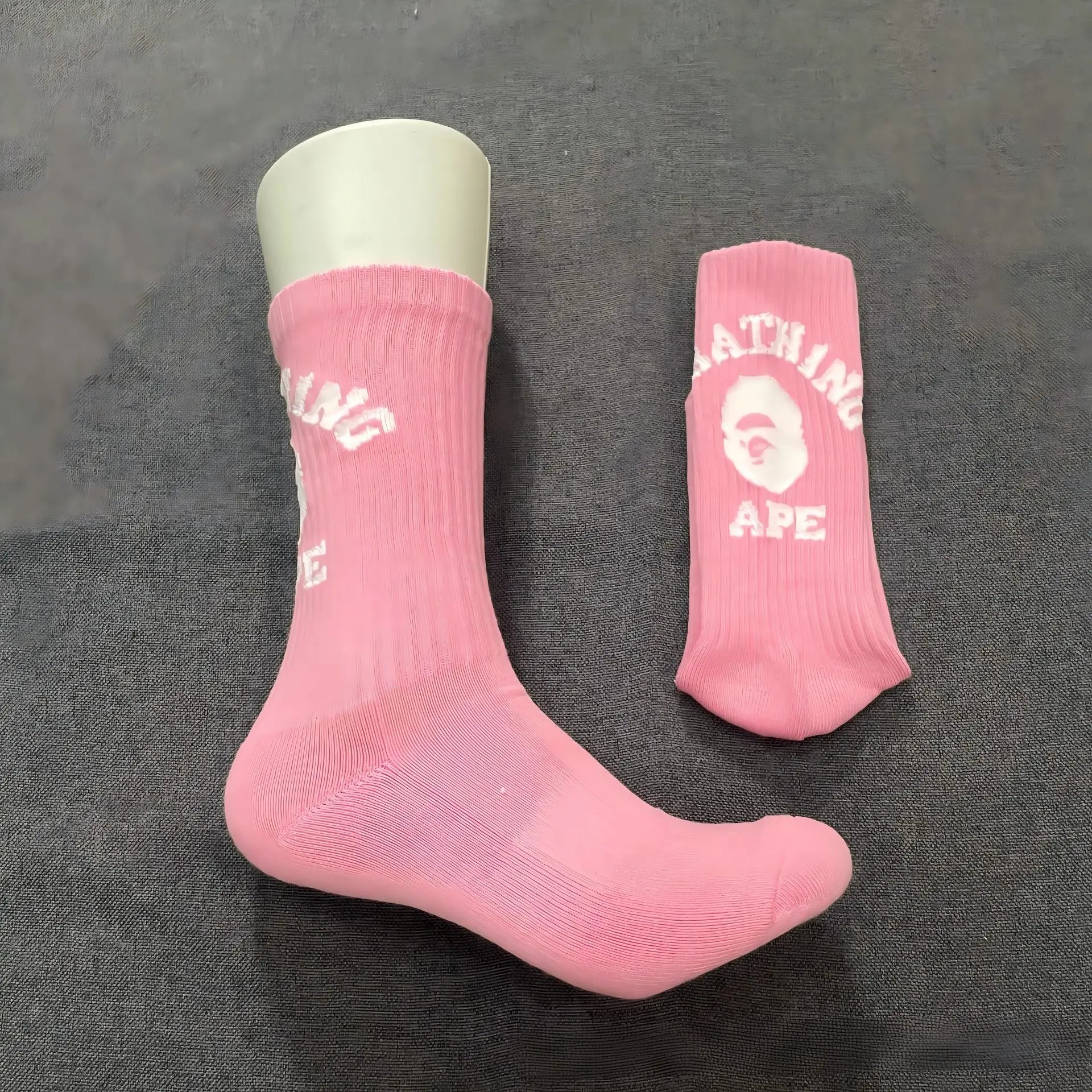 Ape Head Big Graphic Pink