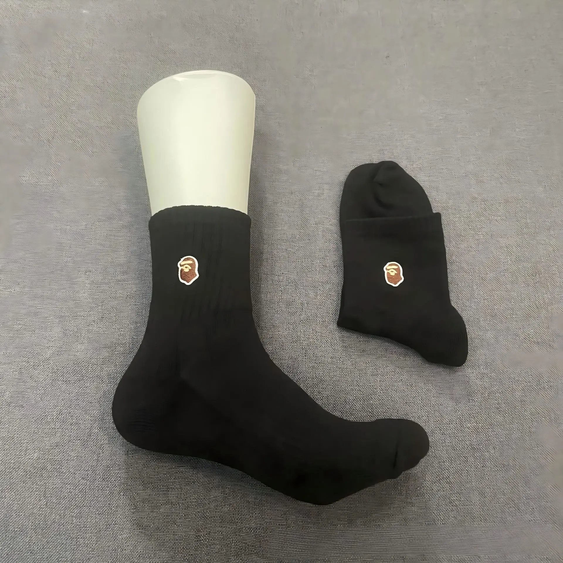 Ape Small Logo Mid-Calf Black