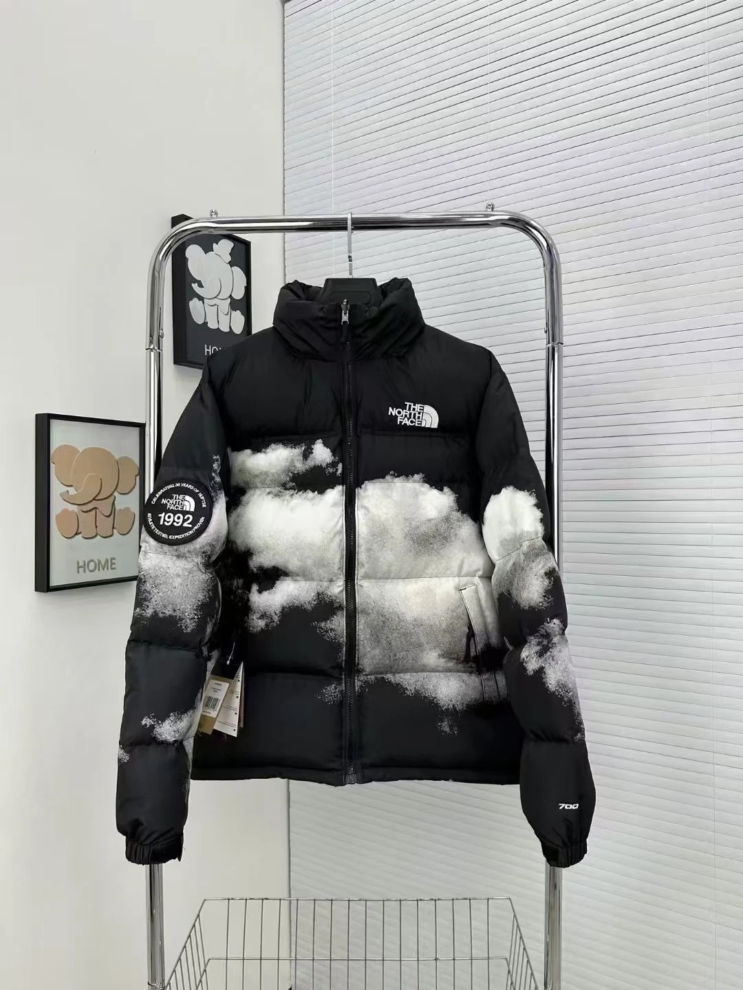 The North Face Nuptse Puffer Jacket Down Black