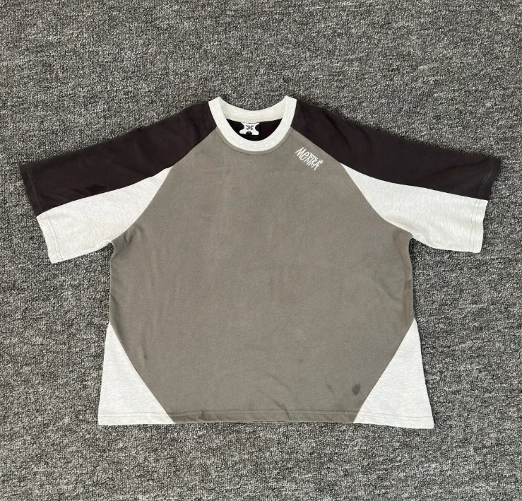 REVENGE Paneled Raglan Short-Sleeve T-Shirt