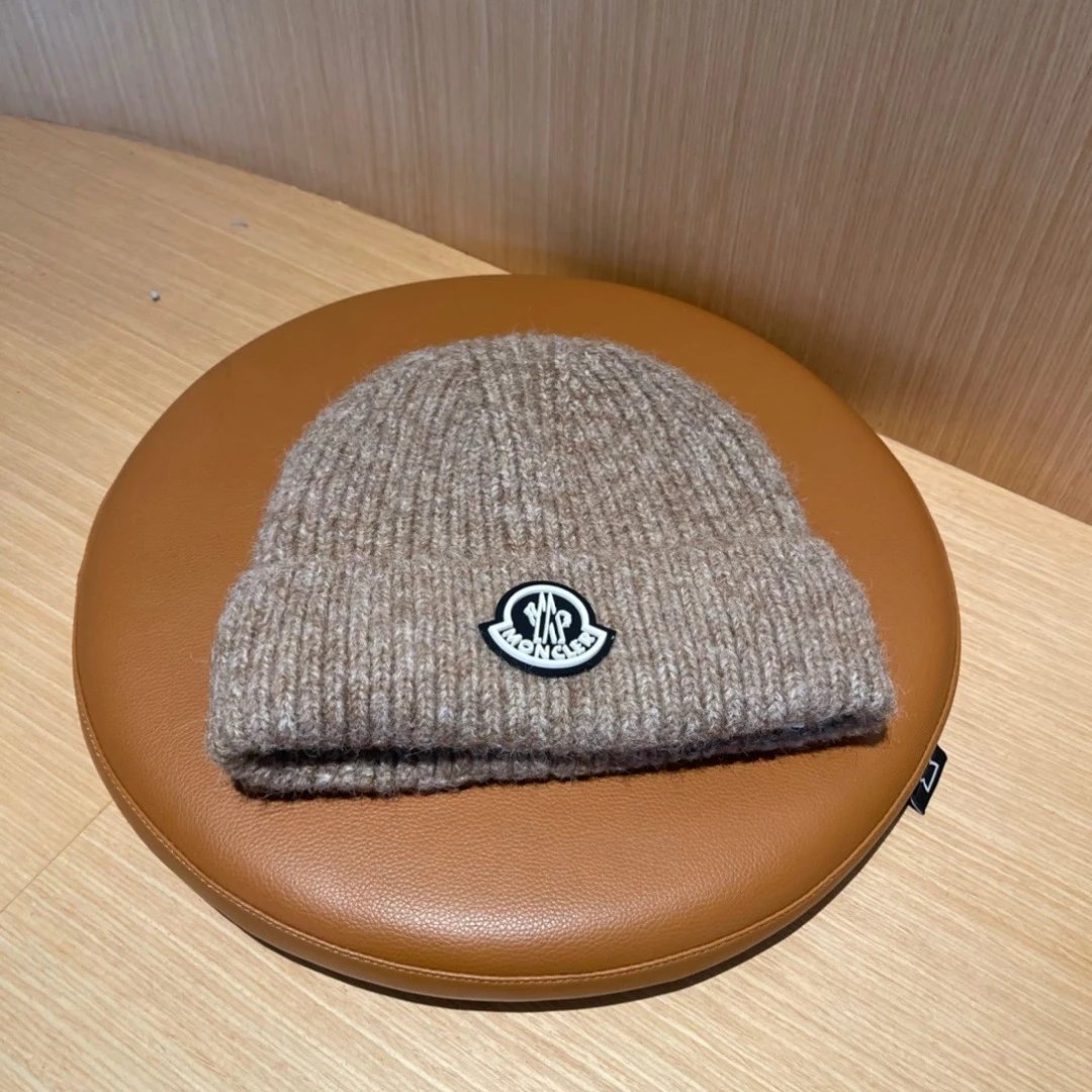 Winter Knit Wool Beanie Earflap Hat Warmth Charcoal Gray - Gallery Image 5 - Detailed View