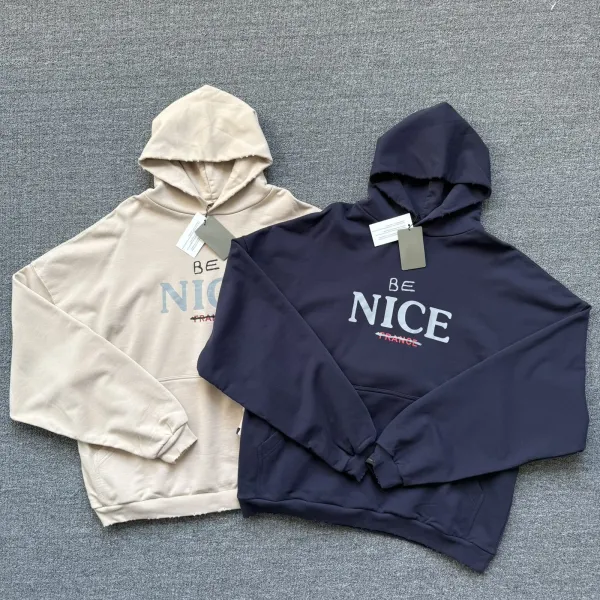 Design Be Nice France Hoodie Black Hoodie - 2