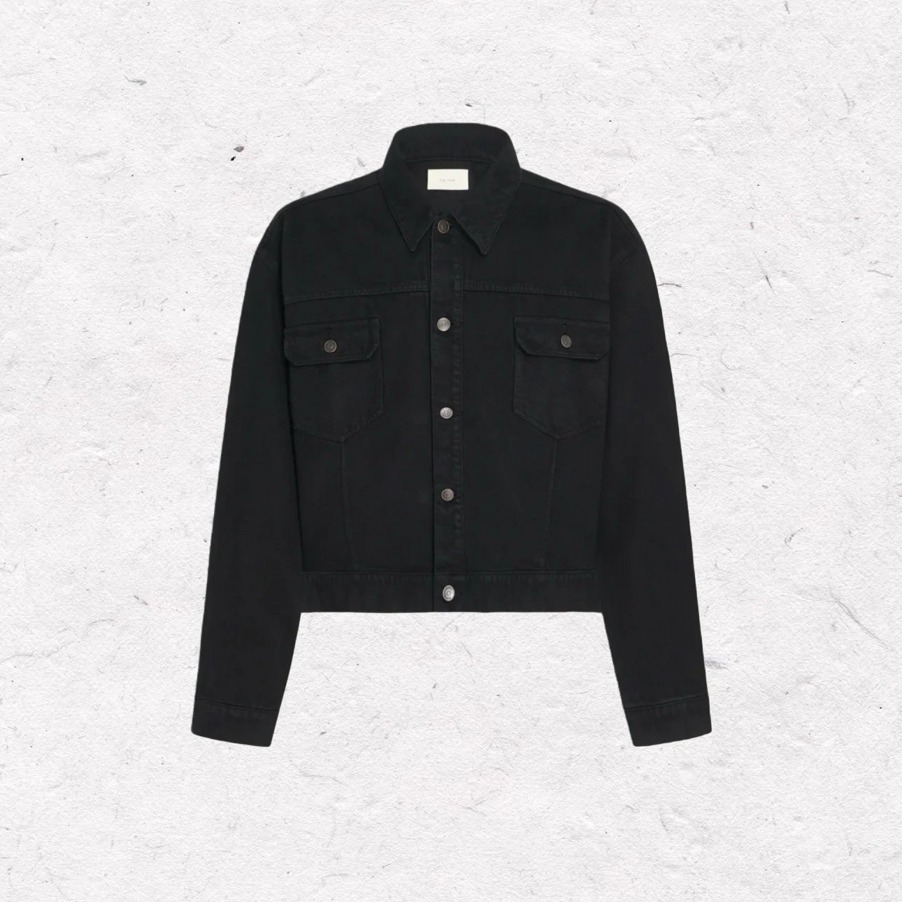 ERD51 Premium Niche THE ROW Cotton Denim Cropped Jacket