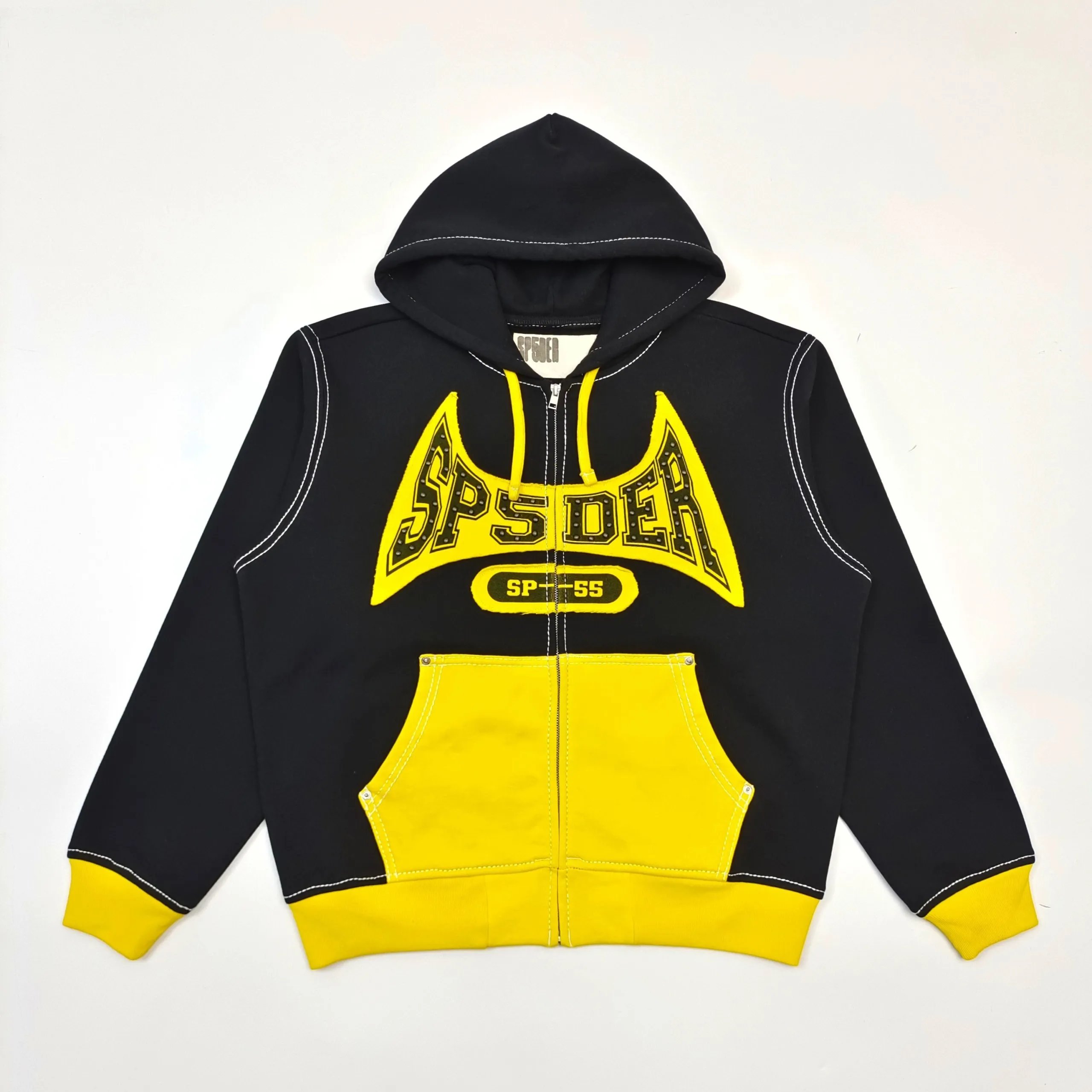 Sp5Der Sp-55 Zip-Up Hoodie