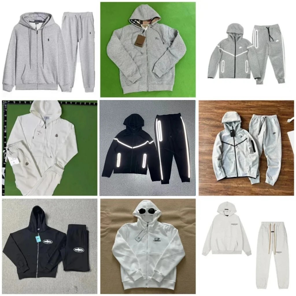 WX High Quality Brand Zipper Hoodie Set Collection+WhatsApp+852 6764 5004
