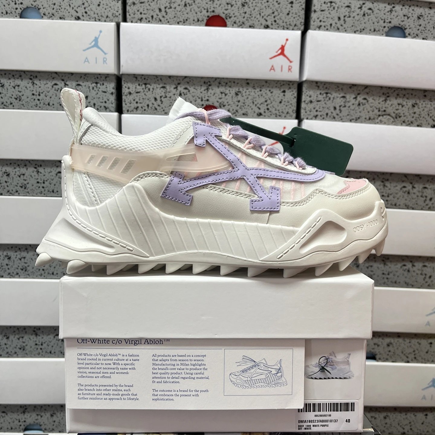 Odsy White Powder Purple 10137