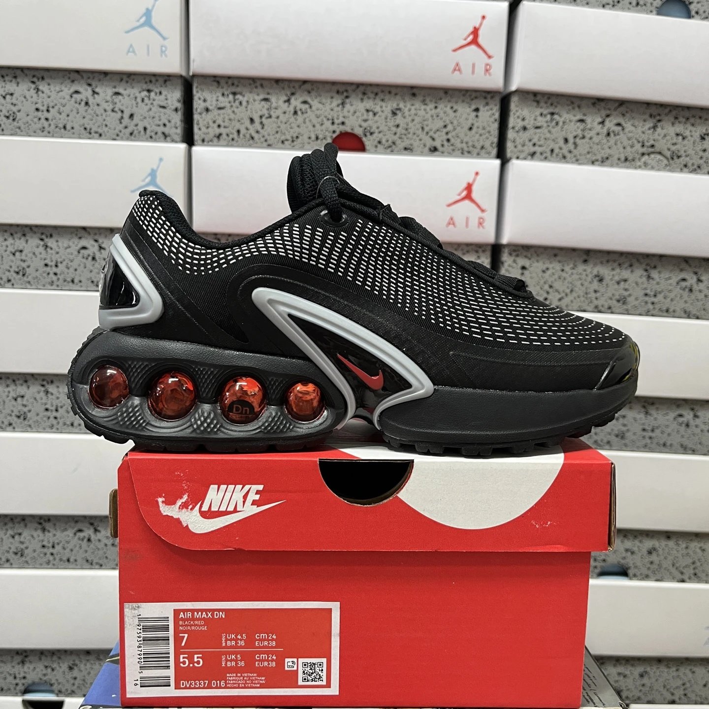 Nike Air Max Dn Black Red DV3337-016