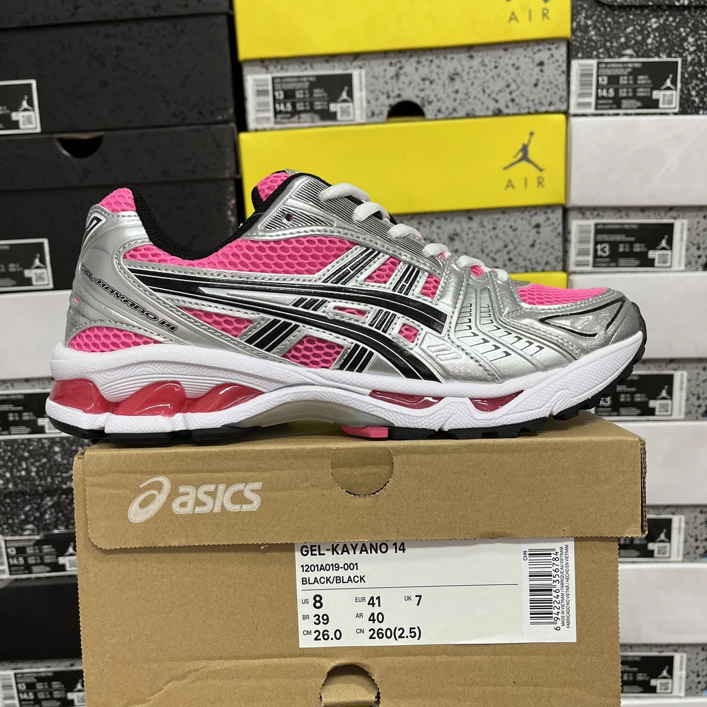 1201A019-700 Silver Pink Black