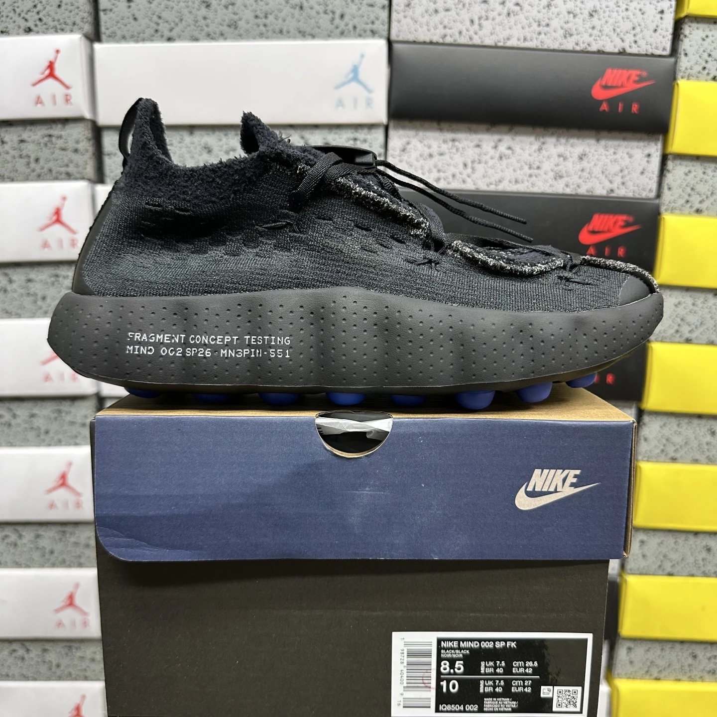 Nike Mind 002 SP FK Fragment Black IQ8504-002